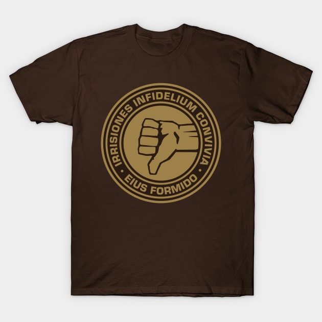 The Good Place - Comedy Roast Podium Shield T-Shirt by Dalekboy